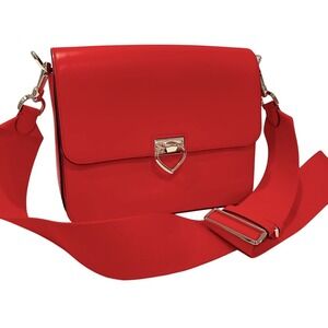 Kate Spade Lovitt Medium Adjustable Shoulder Crossbody Bag Purse Women's‎ Red